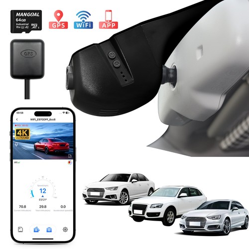 Dash cam mangoal per audi - 4k,