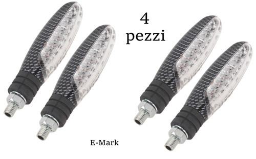 Frecce moto led omologate - 4x,
